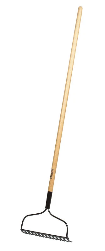 Rastrillo de madera con arco de acero Home Plus de 54 pulgadas de largo x 14 pulgadas de ancho (paquete de 6)