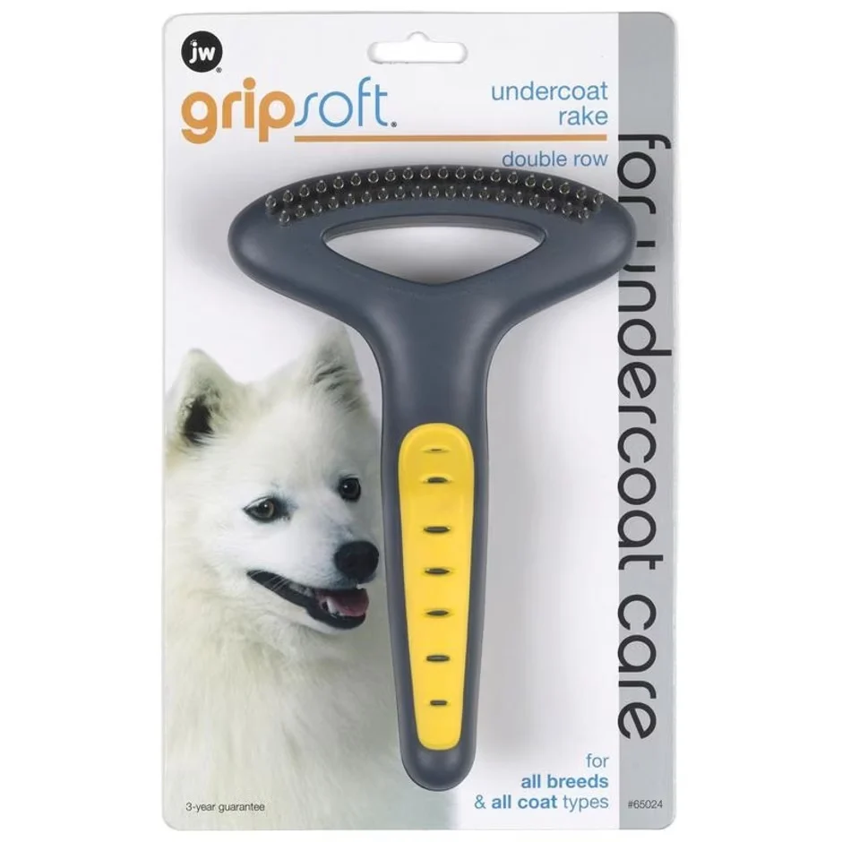 Rastrillo para subpelo de doble hilera Jw Gripsoft