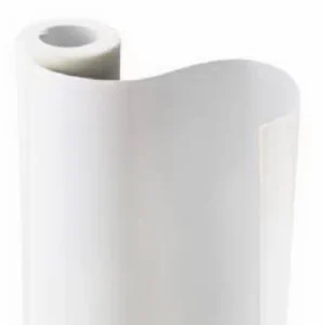 Papel para revestimiento de estantes, blanco satinado, rollo de 18 pulgadas x 28 pies (paquete de 6) Mafcote