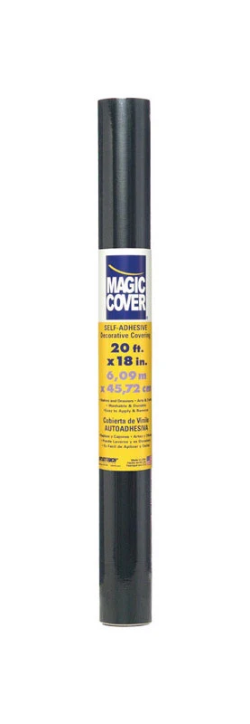 REVESTIMIENTO ADHESIVO NEGRO 20'X18" Magic Cover