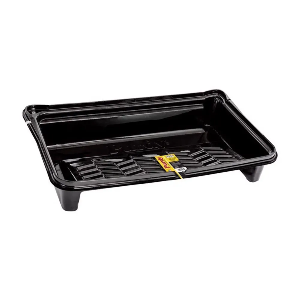 Recipiente desechable para pintura resistente solventes de polipropileno negro Purdy NEST, capacidad de 1-1/2 gal.