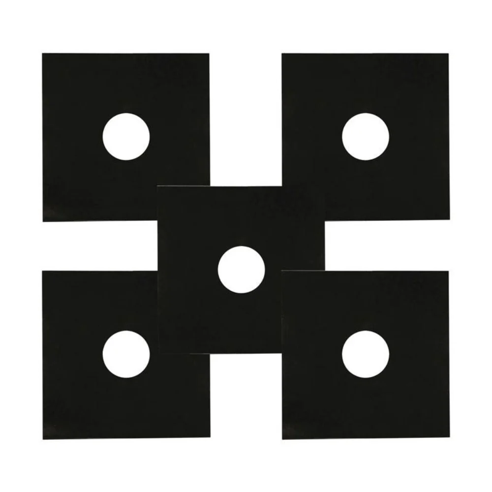 Revestimientos de plástico para hornillas Range Kleen de 12,625 pulgadas de ancho x 12,625 pulgadas de largo
