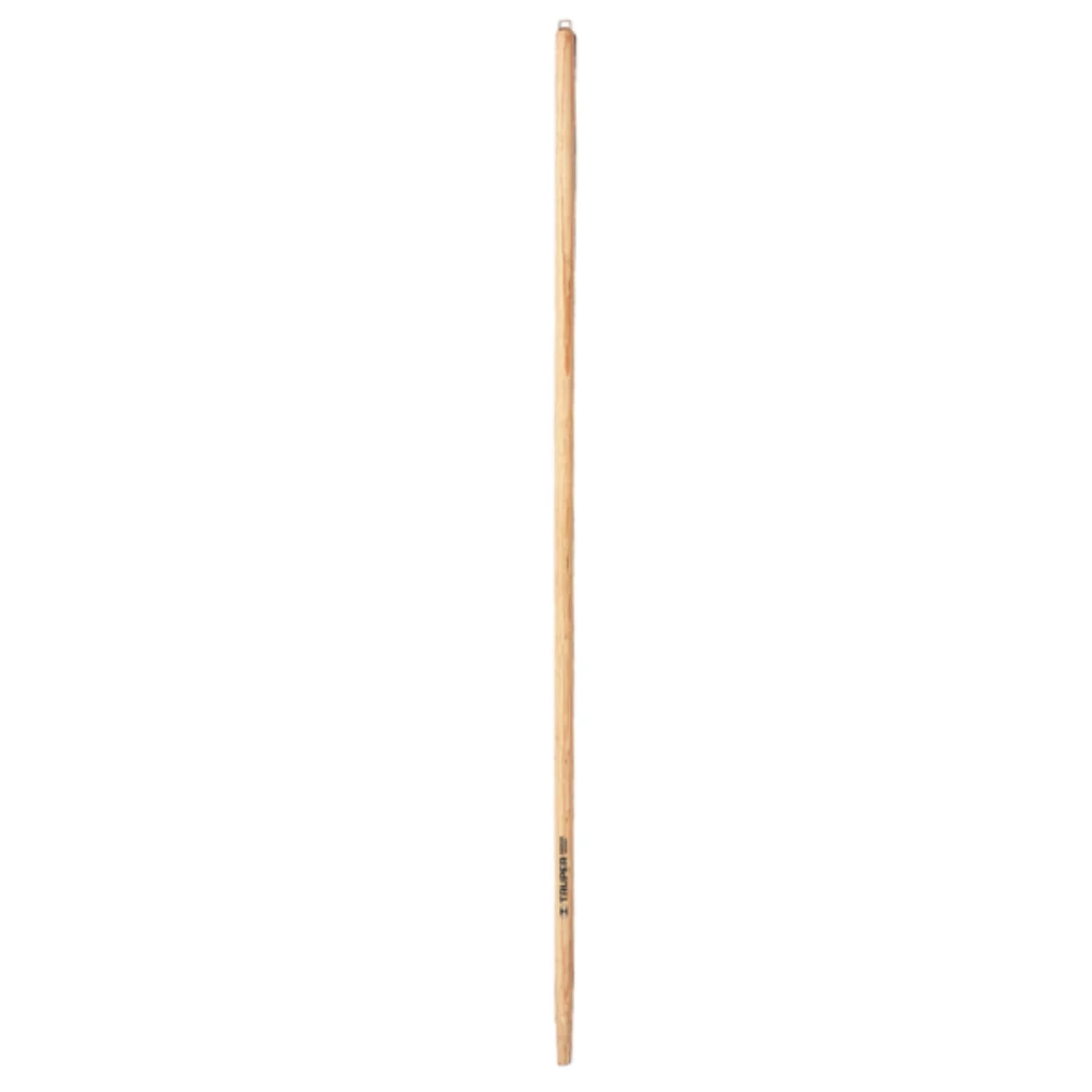 Mango de repuesto para rastrillo de hojas de polietileno de madera natural Truper, 48 L x 1 diámetro.