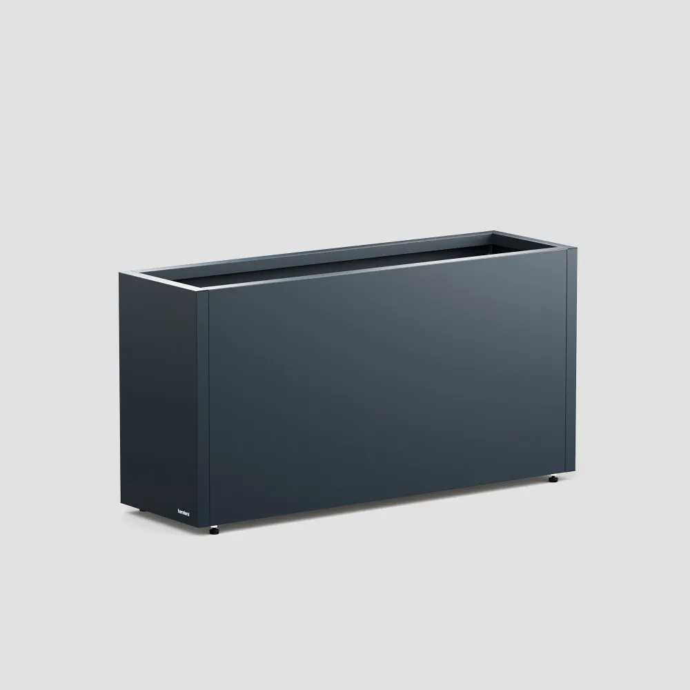 Herstera Metal Planter - Jardinera ACERO PLANTER antracita para Cultivo de Hierbas