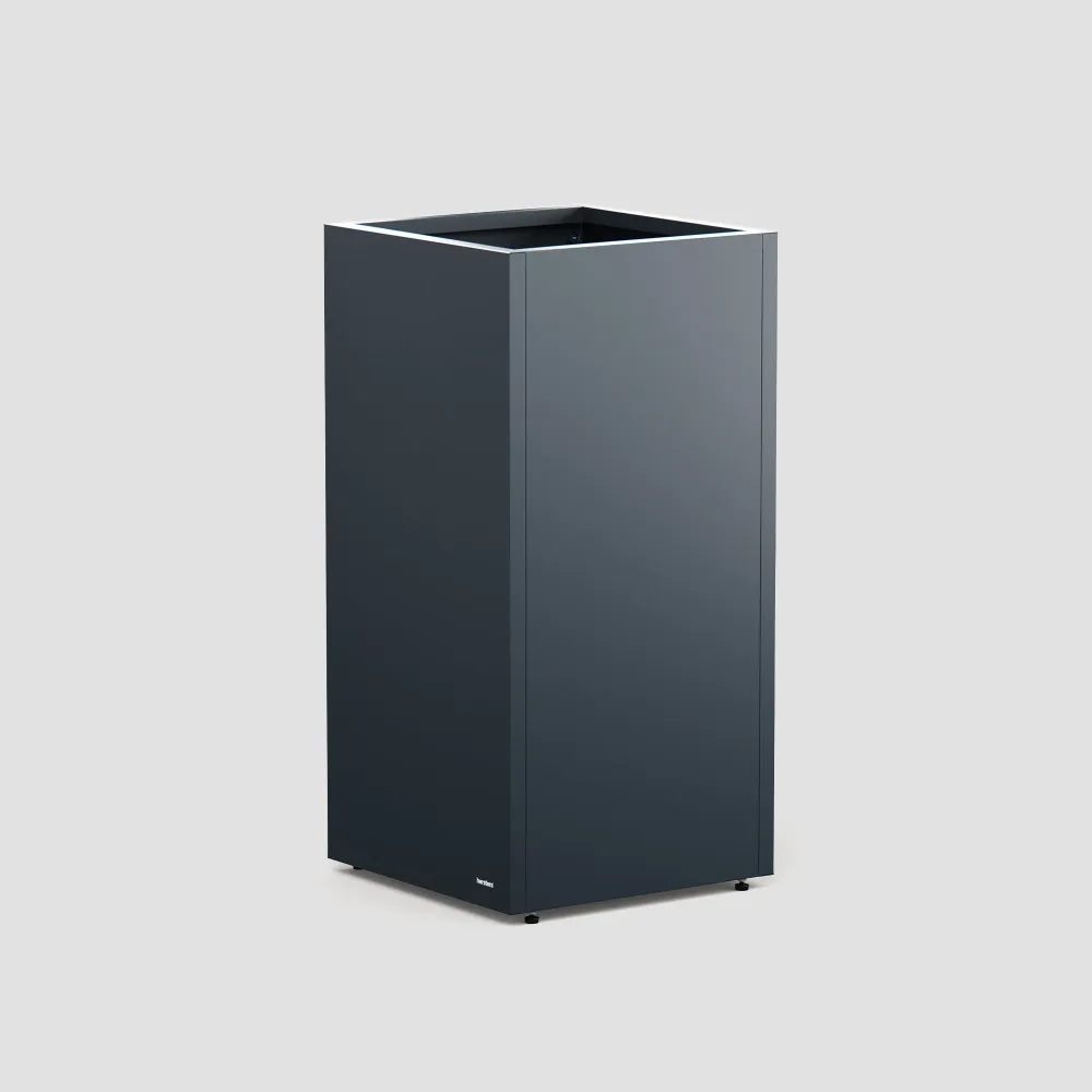 Herstera Metal Planter - Jardinera COLUMN antracita