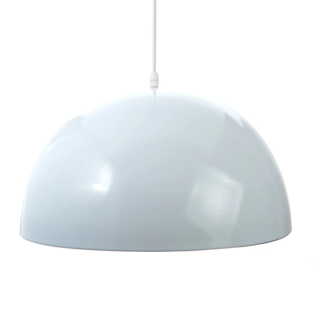 Maceta de Autorriego con Reserva LÁMPARA COLGANTE MASSIMA BLANCO, 15 W, BASE E27 INTERIOR, AL