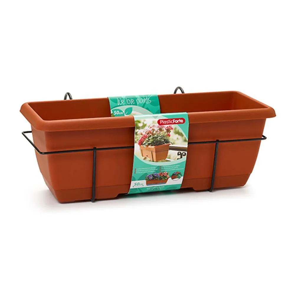 Cesta Colgante con Malla JARDINERA CON SOPORTE 50 CM 11907
