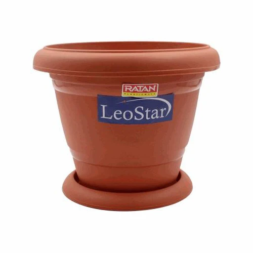 MACETERO CON BANDEJA Compatible con Sistemas de Riego por Goteo