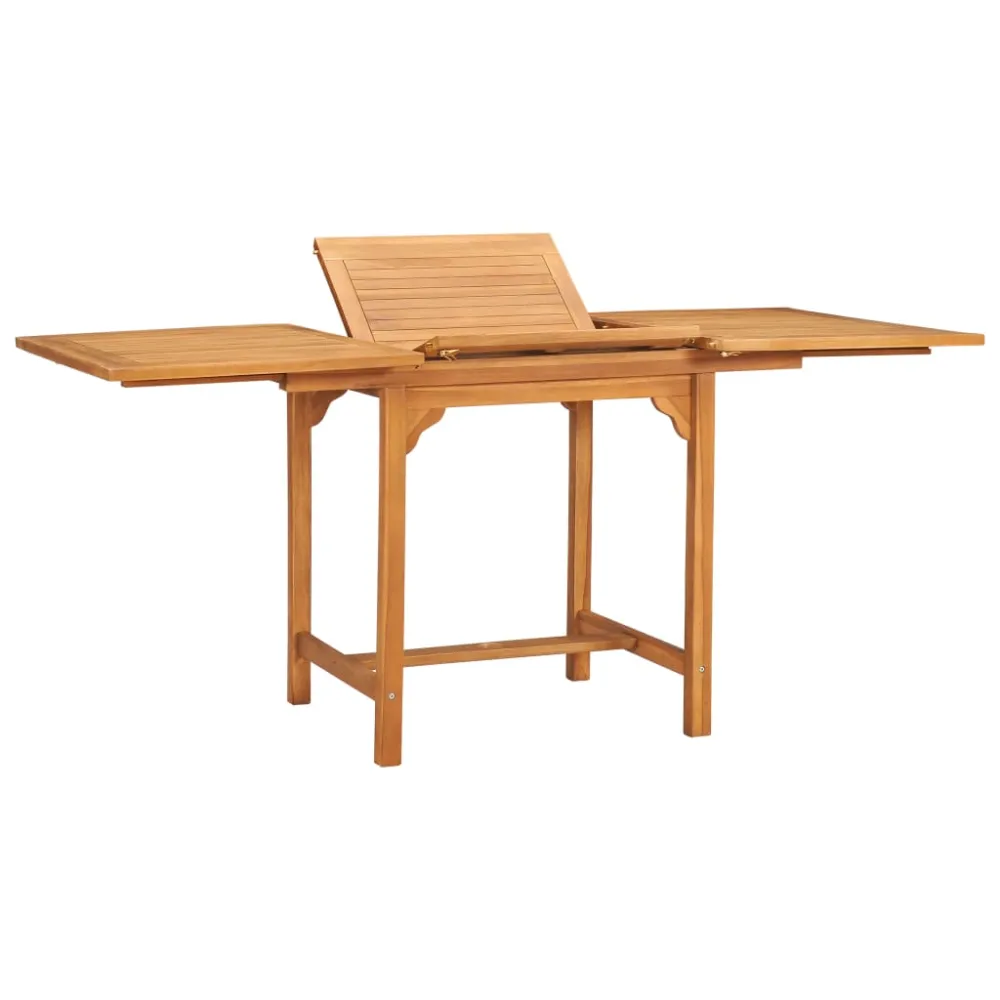 Conjunto Modular vidaXL conjunto de comedor de jardín 7 piezas madera maciza de teca