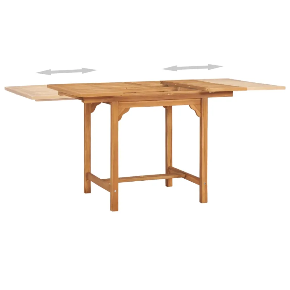 Conjunto Modular vidaXL conjunto de comedor de jardín 7 piezas madera maciza de teca