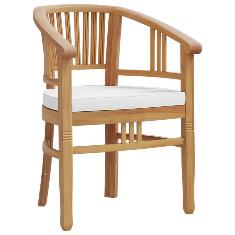 Conjunto Premium de vidaXL juego de comedor para jardín 9 piezas madera maciza de teca