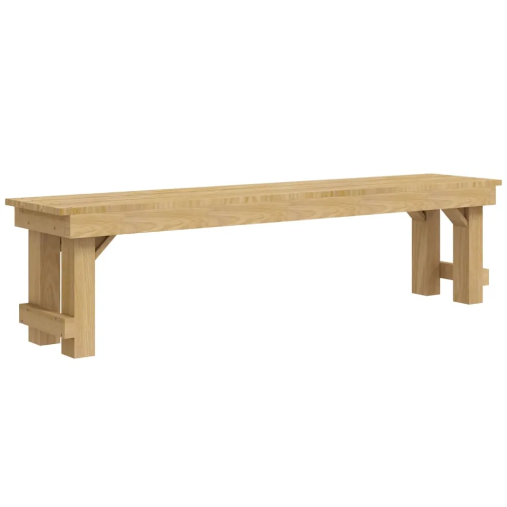 Set Completo de Jardín con vidaXL juego de comedor de jardín 3 piezas madera de pino impregnada