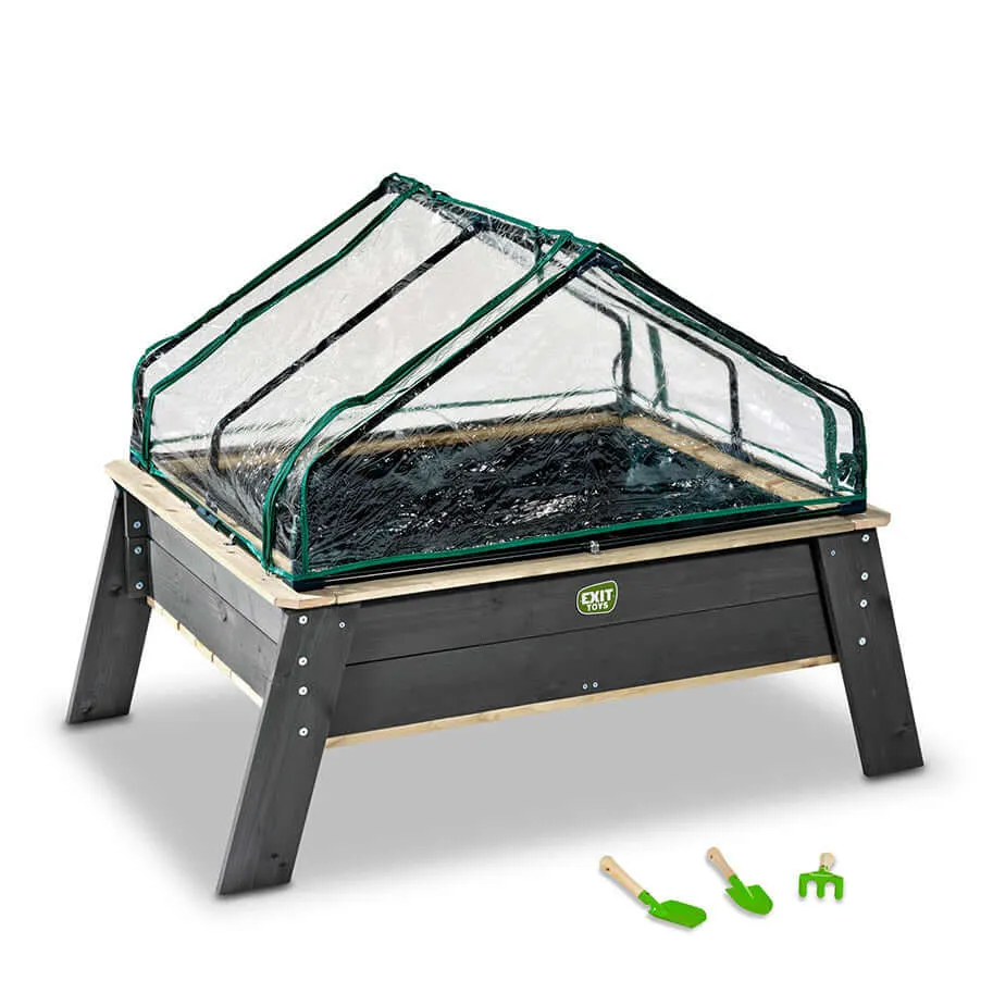 Mesa de cultivo con invernadero y herramientas de jardinerí Aksent XL con Garantí de por Vida