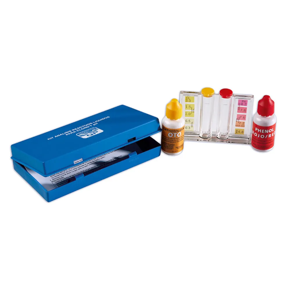 Profesional de Precisión Kit álisis cloro y ph
