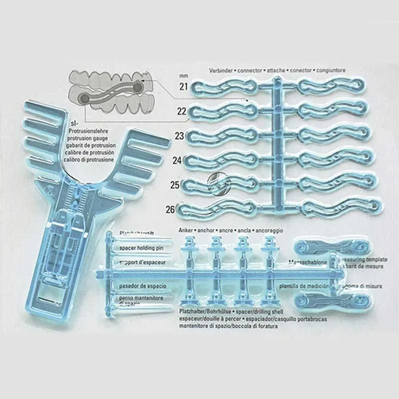 Aspirador para Estanque Kit Silensor SL 125x125 mm - Dispositivo de Avance Mandibular Erkodent