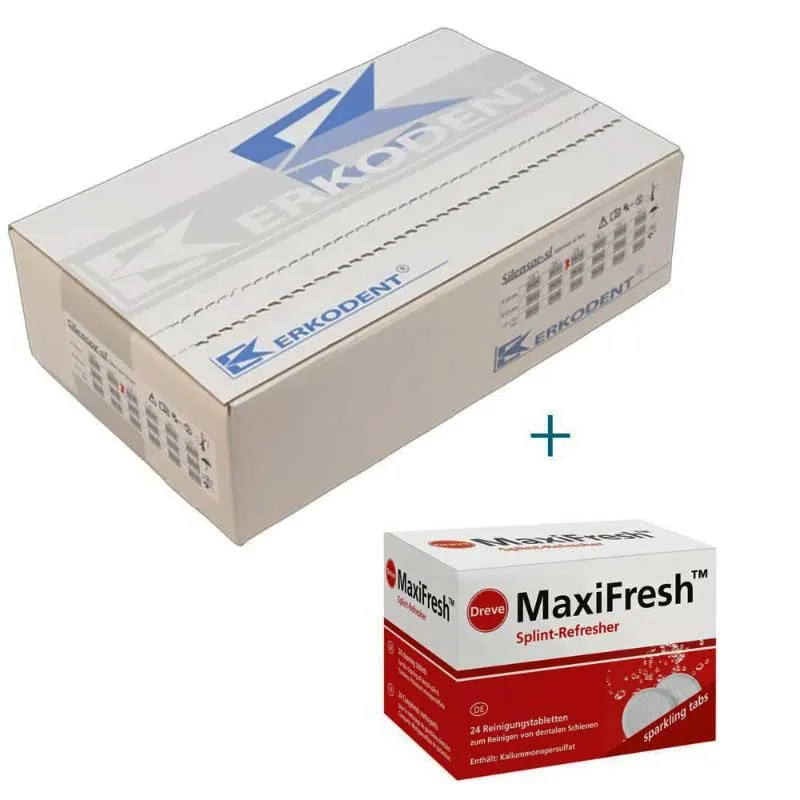Aspirador para Estanque Kit Silensor SL 125x125 mm - Dispositivo de Avance Mandibular Erkodent