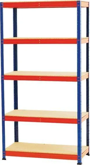 Comedero para Peces Kit de estanterias sin tornillos 177X90X45 200KG 5 baldas