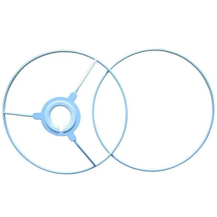 Dannells Kit de dos anillos 20cm diametro metalicos para tambor de lampara con 2 ños de Garantí