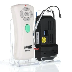 Kit de control remoto para ventilador de techo Anderic RR7080T/UC7067GMRX para Hampton Bay Windward III - WindwardIIIKit c...