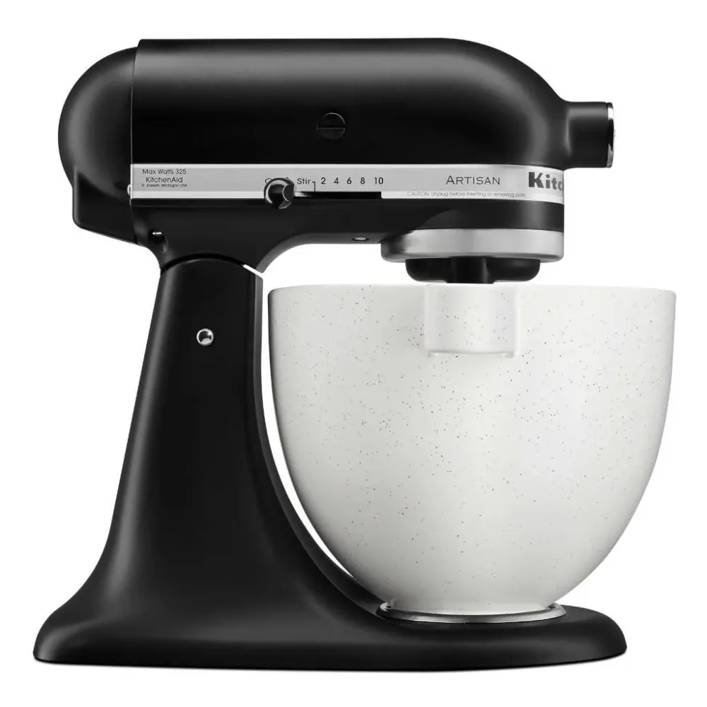 KitchenAid 4.7L Speckled Stone Titanium Reinforced Porcelana Bowl