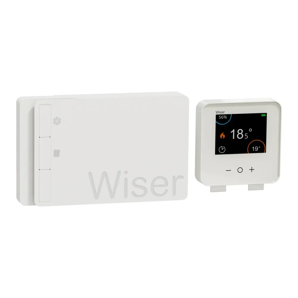 Wiser - kit thermostat connecté pour chaudière On/Off et Opentherm - génération 2 - Schneider CCTFR6901G2 para 5000 Litros