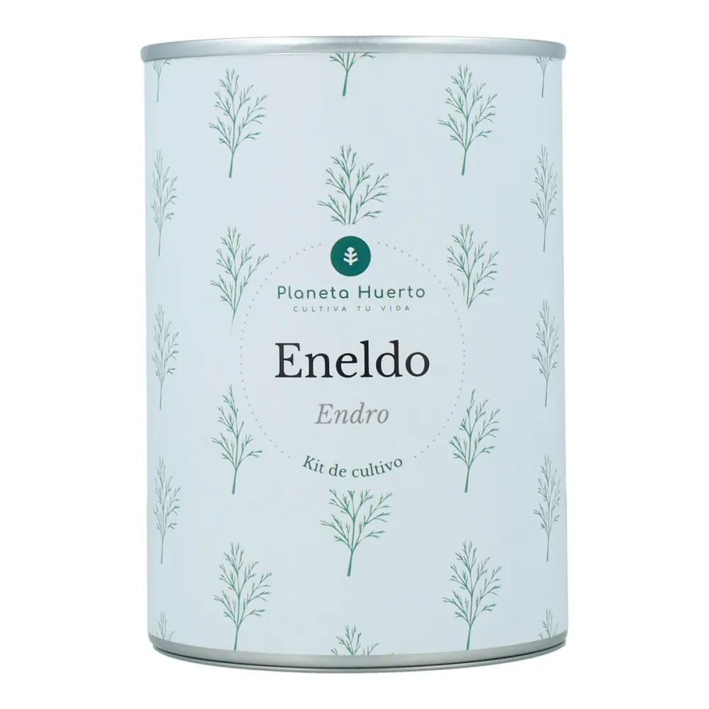 Kit de cultivo aromáticas Eneldo Planeta Huerto para Plantas de Sombra