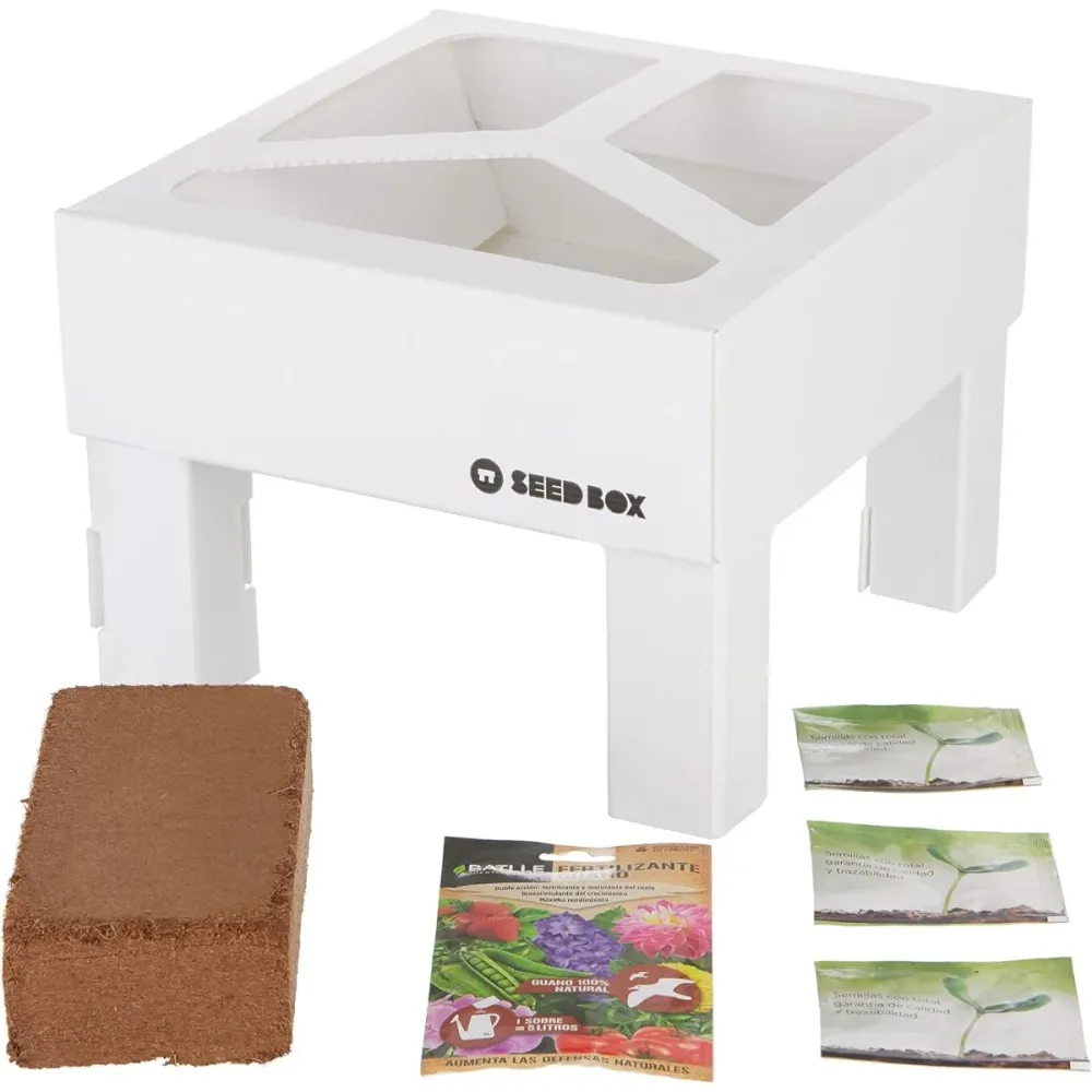 Kit de cultivo para niños Seed Box Kids Batlle | Temporizador Programable |