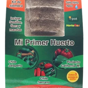 Kit de Siembra de Chiles Ipot en Terracota