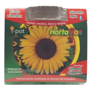 Kit de siembra Girasol Gigante Ipot | Temporizador Programable |