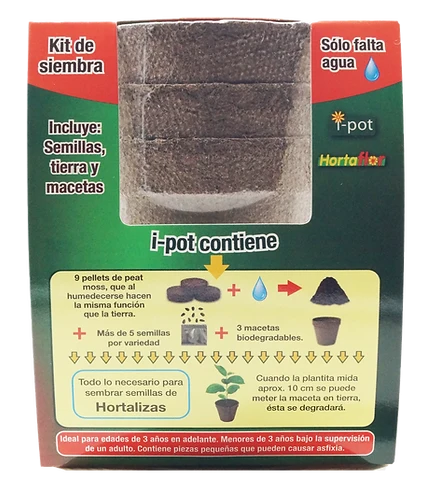 Kit de Siembra de Hortalizas Ipot | Kit Completo de Instalación