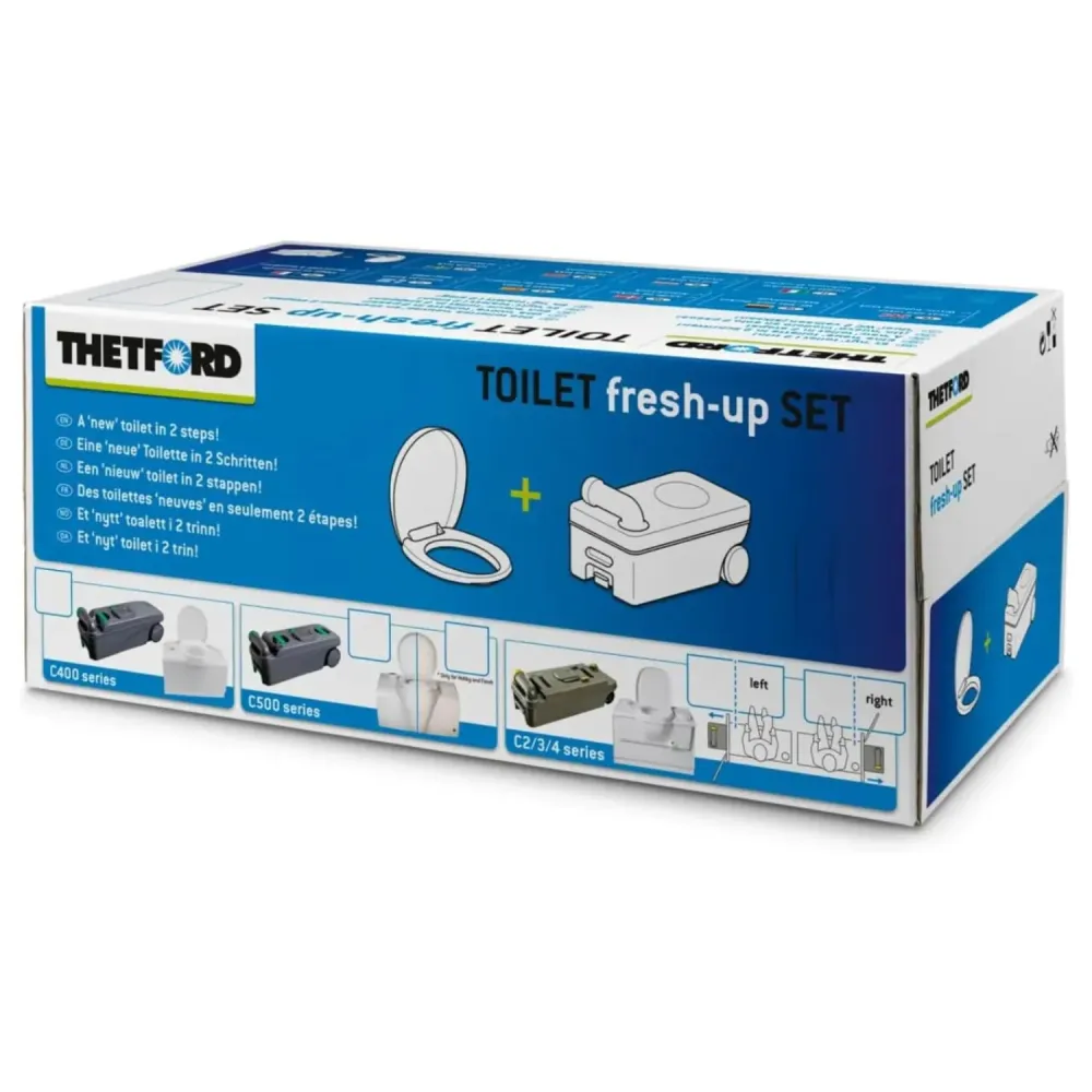Kit Thetford Lavabo Fresh-Up Set C400 en Terracota