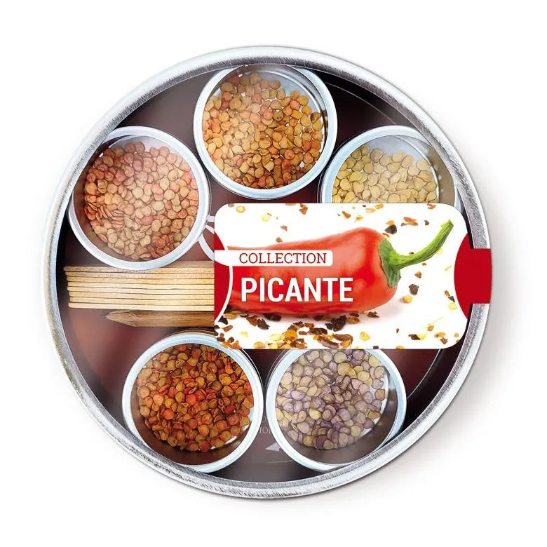Maceta Autoriego Semillas picantes Colección de semillas