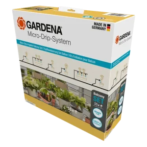 Maceta Autoriego Set Balcones Micro-Dip para 15 plantas Gardena 13401-20