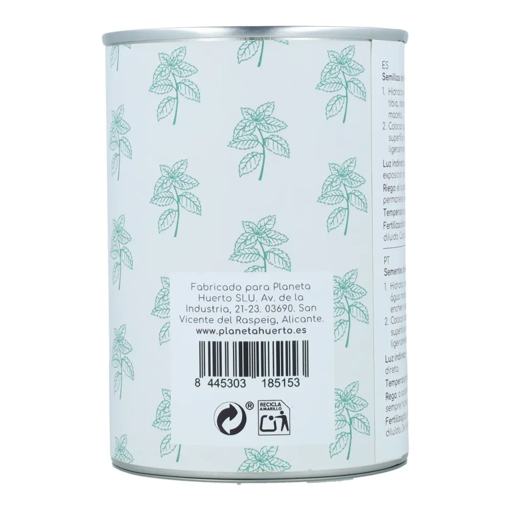 Premium de Jardinerí Kit de cultivo aromáticas Hierbabuena Planeta Huerto