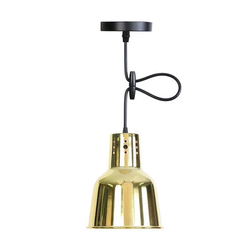 Riego por Goteo Automático Kit lampada sospensione con campana/cono/tromba ferro, illuminazione nostálgico 1 testa per sog...