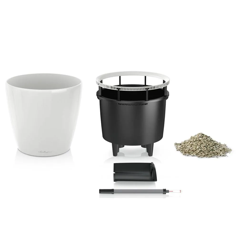 Classico premium ls 28 - kit total, blanco brillante ø 28 x 26 con Patas Elevadoras