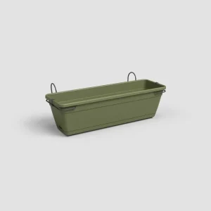 Jardineras de Balcón Colgantes Artevasi Kit Venezia Para Balcon Jardinera Verde 50cm