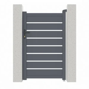 Jardineras de Balcón Colgantes Puerta de jardín vogel 1m h.160cm + kit de inversión de apertura