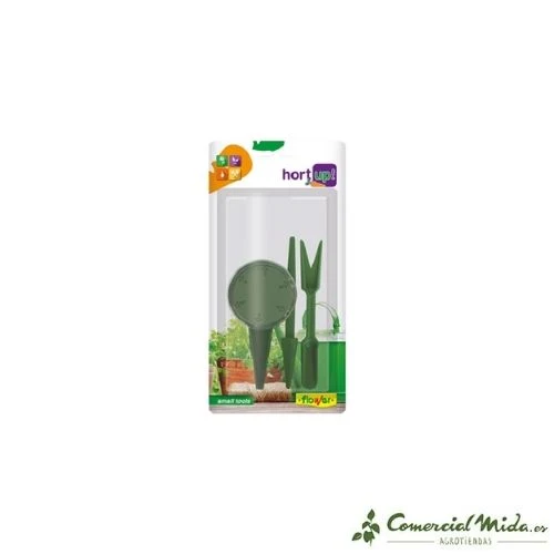 Kit de Herramientas FLOWER HORT UP Plantador en Semilleros con Drenaje Mejorado