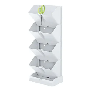 Maceta Biodegradable de Fibra Macetero vertical Prosperplast Mini Cascade de plastico en color blanco 19,5 (largo) x 11,4...