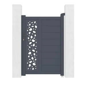 Soporte para Macetas Ajustable Puerta de jardín sunny 1m .140cm + kit de inversión de apertura