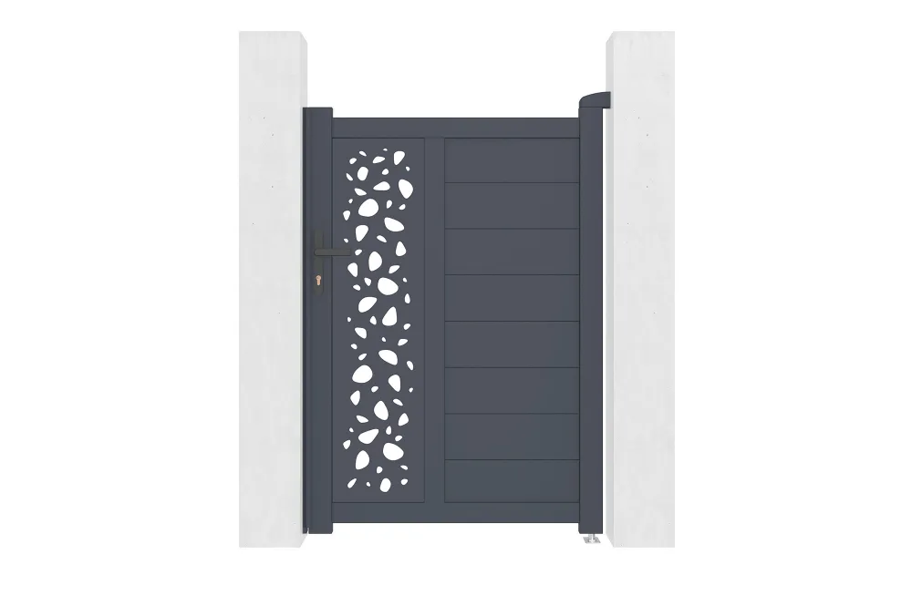 Soporte para Macetas Ajustable Puerta de jardín sunny 1m .140cm + kit de inversión de apertura