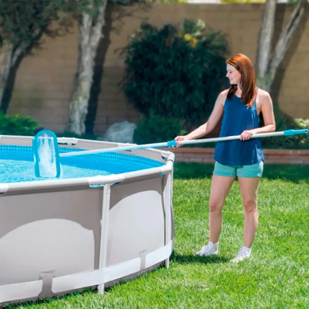 Kit de limpieza de piscina Krystal Cristalino Intex 3 accesorios azul