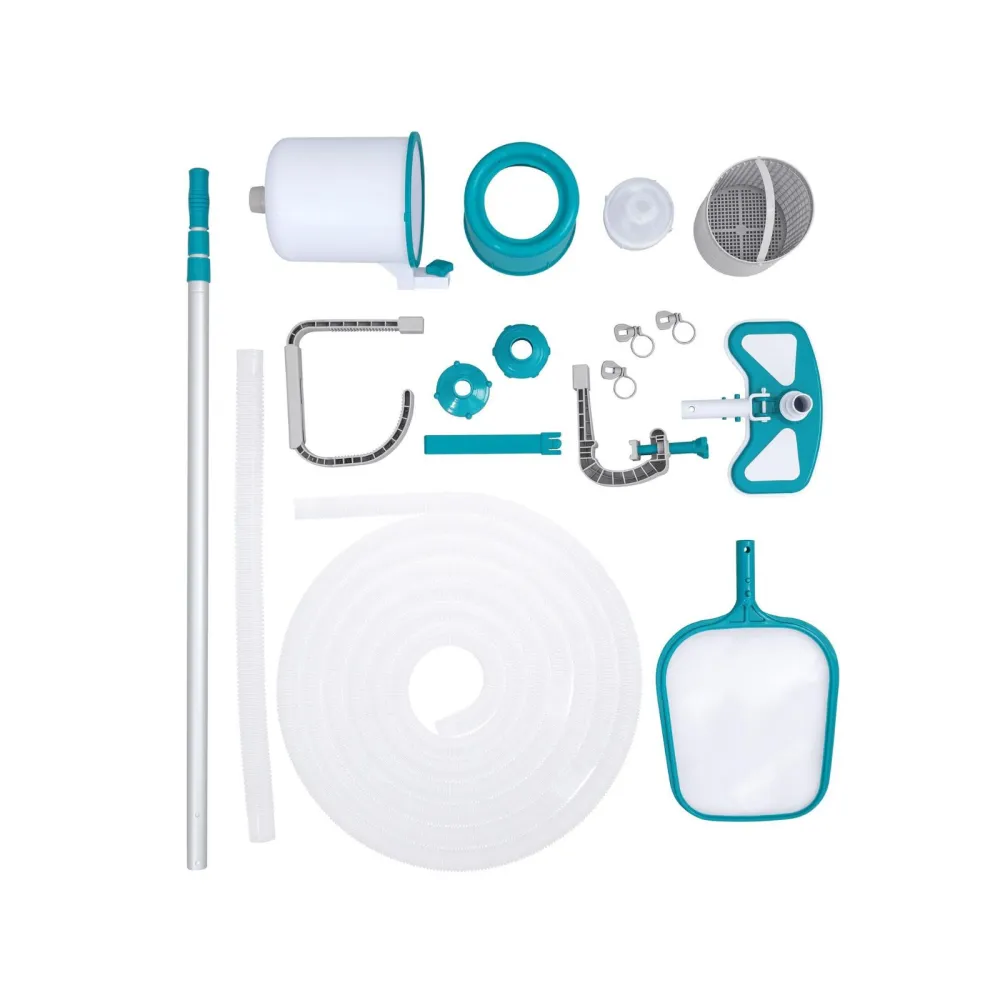 Kit de mantenimiento para piscinas Bestway superior aquaclean con pértiga, li