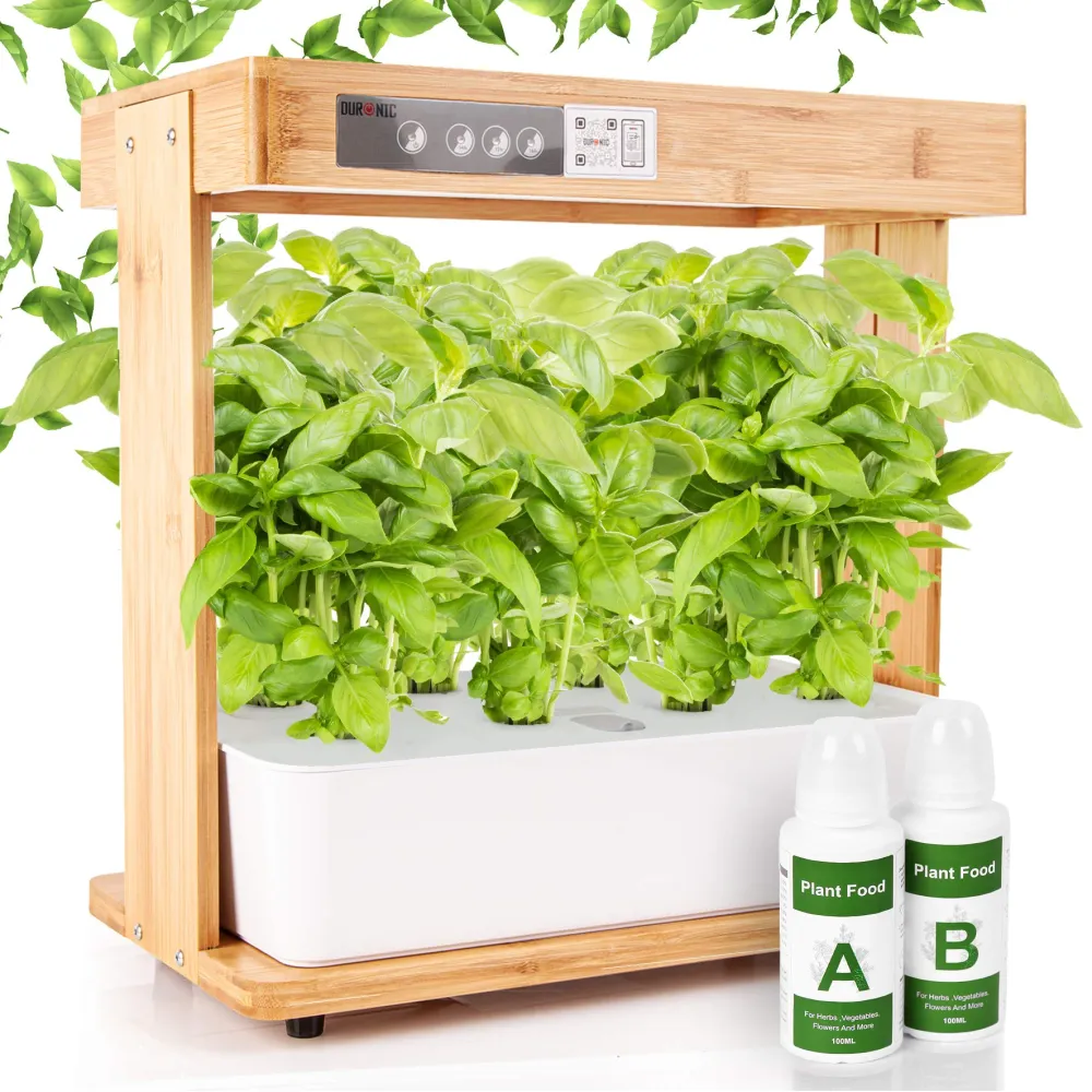 Duronic ghs48 kit de cultivo hidropónico con lámpara LED - 90 bombillas Compatible con Soluciones /B