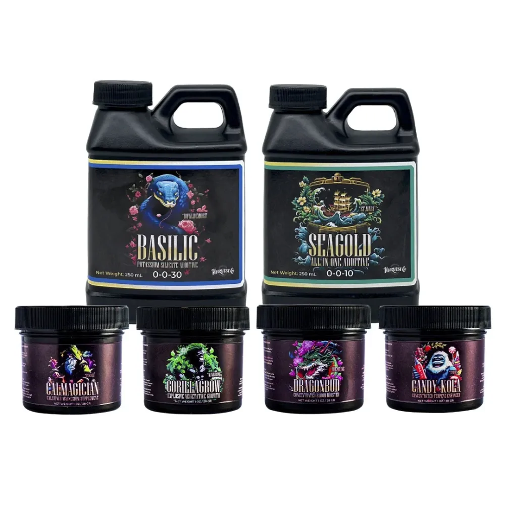 Medidor de pH Digital Kit Completo De Aditivos | HarvestCo - DragonBud, GorillaGrow, Candy-Kola, SeaGold, Basilic Y CaliMa...