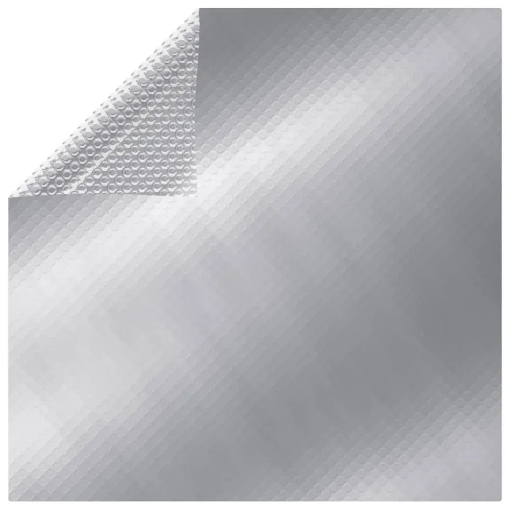 Cubierta de piscina pe plateado 450x220 cm es8424