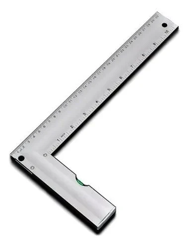 ESCUADRA ALUMINIO 10" C/NIVEL Fácil Mantenimiento
