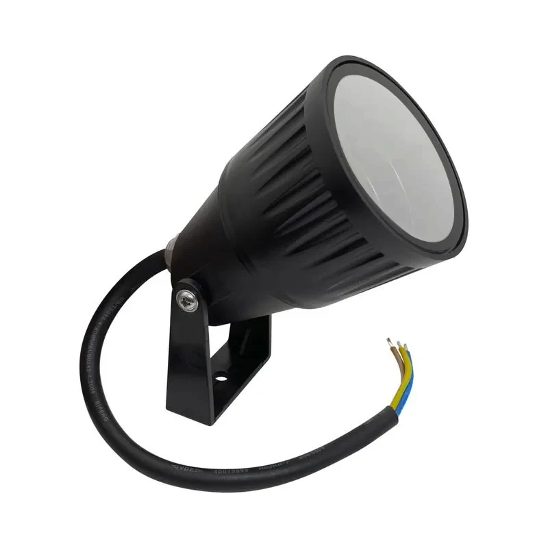 Kit de Oxigenación Estaca jardín vidrio templado negro IP65 Ø6.7x28.8 cm GU10 - MUES0007