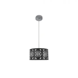 colgante metálico color cromo serie katerina 30cm